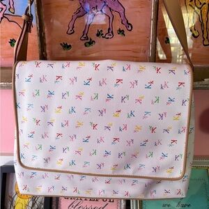 Colorful Monogram Crossbody Bag